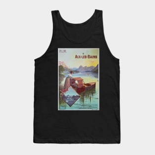 Aix-les-Bains,Savoie,France,Travel Poster Tank Top